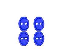 4 pièces Cache serrure voiture,pour Tesla Model 3 2017-2023,protection serrure portière bouchon étanche anti poussière pluie,accessoire auto durable,C