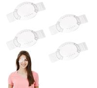 4 Pièces Cache-Yeux Post-Opératoires Transparents Ventilés, Cache-Œil Respirant Et Ventilé, Patch Médical Respirant En 3D Pour Les Yeux, Pour Les Yeux Après Une Chirurgie Après Une Chirurgie