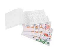 4 Pièces Cahier D’exercices de Nail Art à Pages Multi-couches