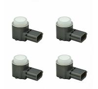 4 Pièces Capteur Stationnement Inversé Distance Parc PDC pour Nissan pour Altima-pour Armada pour Titan pour Infiniti Q50 Q60 Q70 28438-3SH0B Radar Recul Aide(Blanc)