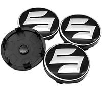 4 Pièces Capuchons Centraux Moyeu Voiture pour Suzuki Swift Celerio Spacia Baleno SX4 Vitara Jimny Samurai Alto Liana 60 mm, Résistance Aux Températures Elevées l'abrasion Ainsi Qu'une Forte Chocs
