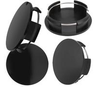 4 Pièces Capuchons De Centre Enjoliveurs De Roue Voiture Cache Moyeux pour Ford Transit Tourneo Custom 2012-2024, Capuchons de Jante en Plastique ABS (OD 60mm)