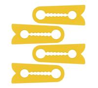 4 Pieces Car Door Lock Shock Absorber | Anti-Collision Car Silicone Bumper Protector | Soundproofing Quiet Buffer Vehicle Accessories | Cars Doors Slam Stopper Protector for Interior SUV RV Truck