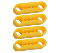 4 Pieces Car Door Lock Shock Absorber | Soundproofing Quiet Buffer | Anti-Collision Car Silicone Bumper Protector | Rubber Cars Door Lock Shock Absorber for Interior SUV RV Truck