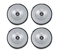 4 Pièces Cartouche de Filtre à Air 170f 173f 178f Noir | Éponge et Métal, Conception Multicouche Papier, Remplacement Direct pour Cultivateur, Usage Jardin et Rural