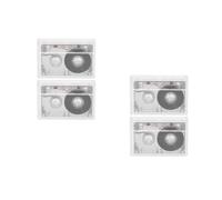 4 Pièces Cassette Audio Vierge Mini 60, Plastique, Enregistrement | Entretiens Professionnels et Cours de Langue, Format Compact Portable, Lot, Usage Polyvalent