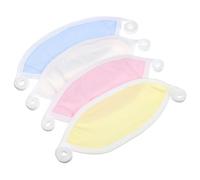 4 Pièces Ceinture Ombilicale Bébé en Coton, Bandage Abdominal -né | Garde la Zone Sèche, Soulage L’inconfort du Ventre, Couture Lisse, Antidérapant pour Nourrissons