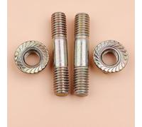 4 pièces chaîne guide barre goujon vis écrous for HUSQVARNA 136 137 141 142 36 41 tronçonneuse pièces de rechange 530015877
