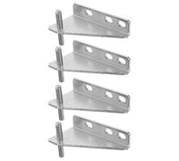 4 Pièces Charnière Inox pour Porte de Congélateur, Pivot 35mm