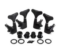 4 Pièces Chevilles D'accordage de Basse Scellées 2l2r Gc105 Noires