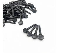4 pièces Chevilles de Taille 4/4 for violons Altos pour Violon | Enrouleur de accordage de cordes de violon professionnel(Ebony 5 (4-4))