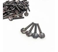 4 pièces Chevilles de Taille 4/4 for violons Altos pour Violon | Enrouleur de accordage de cordes de violon professionnel(Ebony 1 (4-4))