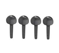 4 Pièces Chevilles en Ébène Pièces pour Violon, Chevilles Violon Tuning Pegs Qualité Violon Strings Arbre Tuning Pegs Accessoires Remplacement pour 1/2 1/4 1/8 Violon (1/2)