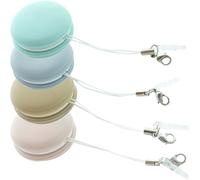 4 Pièces Chiffon de Nettoyage en Silicone et Pp, Doux | Lentilles VR et Écrans D’ordinateur, Retire la Poussière, Soin sans Rayure, Usage Bureau