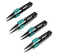 4 Pièces Ciseaux de Couture - Coupe Fil Accessoire de Couture - Mini Petits Ciseaux pour Couper le Fil avec Précision