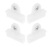 4 Pièces Clip de Fixation en Plastique Blanc pour Vitre Automobile | Vitres Latérales et Fenêtres de Voiture, Maintien Stable, Lot de Set, Montage Rapide