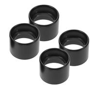4 Pièces Collier Métallique pour Abat-jour E26, Anneau de Douille | Compatible Douille Céramique E26, pour Lampadaires et Suspensions, Installation Simple, Stabilité Renforcée