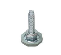 4 pièces，Compatible avec Haier, Compatible avec LG, tambour machine à laver pieds fixes vis de base/équilibre en caoutchouc absorption des chocs pieds antidérapants