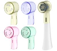 4 pièces compatibles avec les têtes de brosse à dents électrique Oral B iO, couvercles anti-poussière, capuchon de protection pour toutes les têtes de brosse à dents rondes Colorful-6 Pcs