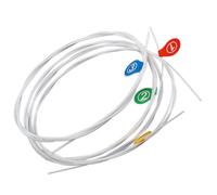 4 Pièces Cordes de Ukulélé en Nylon Blanc U12 A/e/c | Accessoires pour Ukulélé, Son Plus Brillant et Timbre Doux, Lot de Pièces Guitare, Blanc