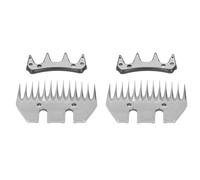 4 Pièces Coupe-laine électrique Lames de Tondeuse à Chèvre Peignes à Ciseaux Lames de Cisaillement Cisailles à Mouton Lame Droite 13 Dents Pièce de Rechange pour Cisailles à