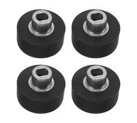 4 Pièces Coupleur D'engrenages, Diamètre Intérieur H, Noir | Pièce Métal Plastique, Remplacement pour Base Inférieure, Usage Entretien, Ensemble Mécanique, Accessoire Douille