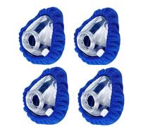 4 pièces coussin de doublure de masque de ventilateur en coton respirant pour machine respiratoire F20 doux pour la peau lavable et doublure de masque de machine respiratoire de qualité