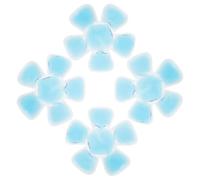 4 Pièces Coussin de Glace pour Casque et Bonnet, Gel Pvc | Bleu Clair, Usage Extérieur et Sport, Soulagement Instantané, Respirant