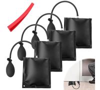 4 Pièces Coussin de Montage, Pump Wedge Air Coussiné, Coussin de Levage Gonflable, Coussin De Levage, Cale Gonflable pour Installation des Portes Fenêtres Réparation Automobile