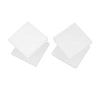 4 Pièces Coussin Machine à Laver Patin Antidérapant Pour Rondelle Patins De Lave-pieds Coussinets Anti-vibrations Mécaniques - Tapis Absorbants Base Gel De Silice Antichoc Blanche