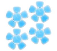 4 Pièces Coussin Rafraîchissant pour Casque, Gel PVC | Insert Ventilé, pour Chapeaux et Casques, Voyage ou Entraînement, Couleur Bleu Foncé