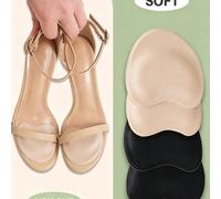 4 pièces Coussinets antidérapants pour l'avant du pied à talons hauts d'été, en matériau éponge, avec fonctions d'absorption de la transpiration et d'amortissement, coussinets antidérapants pour la se