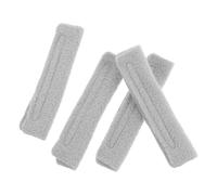 4 Pièces Coussinets Naso-auriculaires D'oxygène en Polaire Gris | Protection Douce les Frottements, Installation Facile, pour Hôpital et Maison, Usage Prolongé