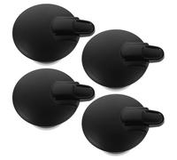 4 Pièces Couvercle de Carafe de Rechange PP Noir | Compatible Carafe et Pot à Café, Conservation Thermique, Nettoyage Facile, Usage Familial et Camping