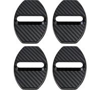 4 Pièces Couvercle de Protection de Loquet de Porte de Voiture pour VW T5 T6 Transporter Multivan Caravelle 2003-2024, Protection Serrure de Voiture Voiture Porte Serrure Couvercle