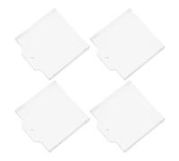 4 Pièces Couvercle de Protection pour Interrupteur D’Incendie ABS | Capot de Sécurité pour Bouton D’arrêt, Usage Intérieur et Extérieur, Entretien Facile, Inspection Rapide