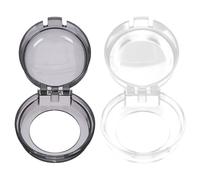4 Pièces Couvercle de Sécurité pour Cuisinière à Gaz, Protection | Plastique Blanc, Résistant à Chaleur, pour Bouton et Plaque de Cuisson, Usage Domestique, Noir