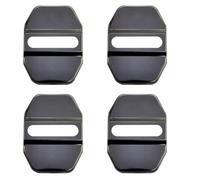 4 pièces Couvercle de Serrure de Porte de Voiture pour Peugeot Partner II Tepee,Protecteur de Serrure de Porte décoration de Bouclier Accessoires deintérieure,Black