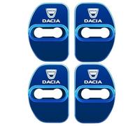 4 Pièces Couvercle Serrure Porte de Voiture pour Dacia Duster Sandero 3/Sandero Stepway Spring Bigster, Housses de Protection pour Serrure de Porte Amortisseur et Anti-Bruit,Blue