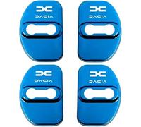 4 Pièces Couvercle Serrure Porte de Voiture pour Dacia Sandero Stepway 3 2020-2023 2024, Housses de Protection pour Serrure de Porte Amortisseur et Anti-Bruit,Blue