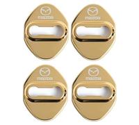 4 Pièces Couvercle Serrure Porte de Voiture pour Mazda 3 2 6 Atenza Axela Mx3 Mx5 Cx-5 Cx-3, Housses de Protection pour Serrure de Porte Amortisseur et Anti-Bruit,Yellow