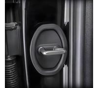 4 Pièces Couvercle Serrure Porte Voiture pour Dacia Duster 3, Silicone Protection pour Serrure Porte Cache Verrou Porte Accessoire Voiture