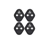 4 Pièces Couvercle Serrure Porte Voiture pour Mitsubishi Montero Sport III 2019-2026, Auto Silicone Cache Protection pour Loquet de Porte Accessoires Intérieur