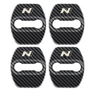 4 Pièces Couverture Serrure Porte Voiture pour Hyundai N Line i30 i20 Sonata Accent Tucson Elantra Azera Auto Accessoires de Protection Contre Voiture Voiture Serrure Couvercle Accessoires