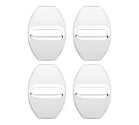 4 pièces Couverture Serrure Voiture, pour Audi A3 A4 A5 A6 A7 A8 Q3 Q5 Q7 S4 S5 S6 TT RS5 RS6 Acier Inoxydable Protection Serrure de PorteVoiture Couvre Accessoires,E