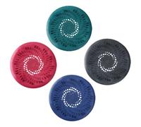 4 Pièces Crépine de Vidange de Salle de Bain en Silicone | Design à Trous Fins, Fond Épaissi Poignée, pour Cheveux et Peluches au Sol