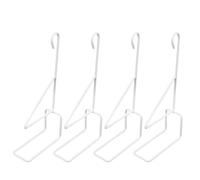 4 Pièces Crochets Muraux, Lot Multiple, Style Industriel | Installation Facile, Stabilité Portante, Lignes Nettes, Finition Patinée, pour Plantes Suspendues, Lanternes, Café