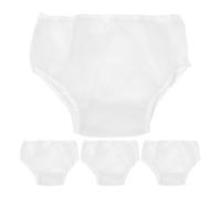 4 Pièces Culotte D'incontinence Adulte Réutilisable Étanche EVA | Protection Discrète, Lavable et Confortable, pour Hommes et Femmes, les Fuites Urinaires Adultes