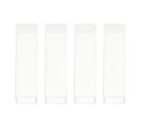 4 Pièces Cuvette D'analyse Comparative en Verre 10mm