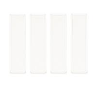 4 Pièces Cuvette Standard en Verre de 5mm pour Spectrophotomètre | Variation Réduite, Analyse Spectrale en Laboratoire, Lot Groupé par Cavité, Usage Comparatif
